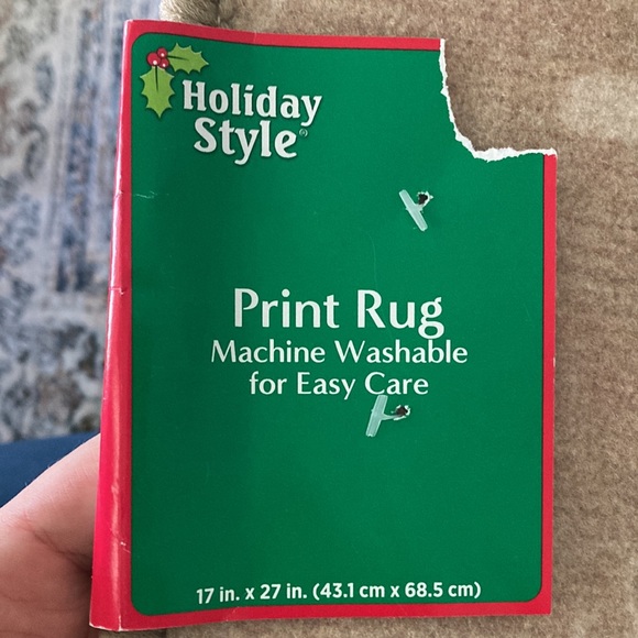 BLESS THIS HOME Christmas Doormat Rug 🎄🎅🏼🔔 - Picture 2 of 3